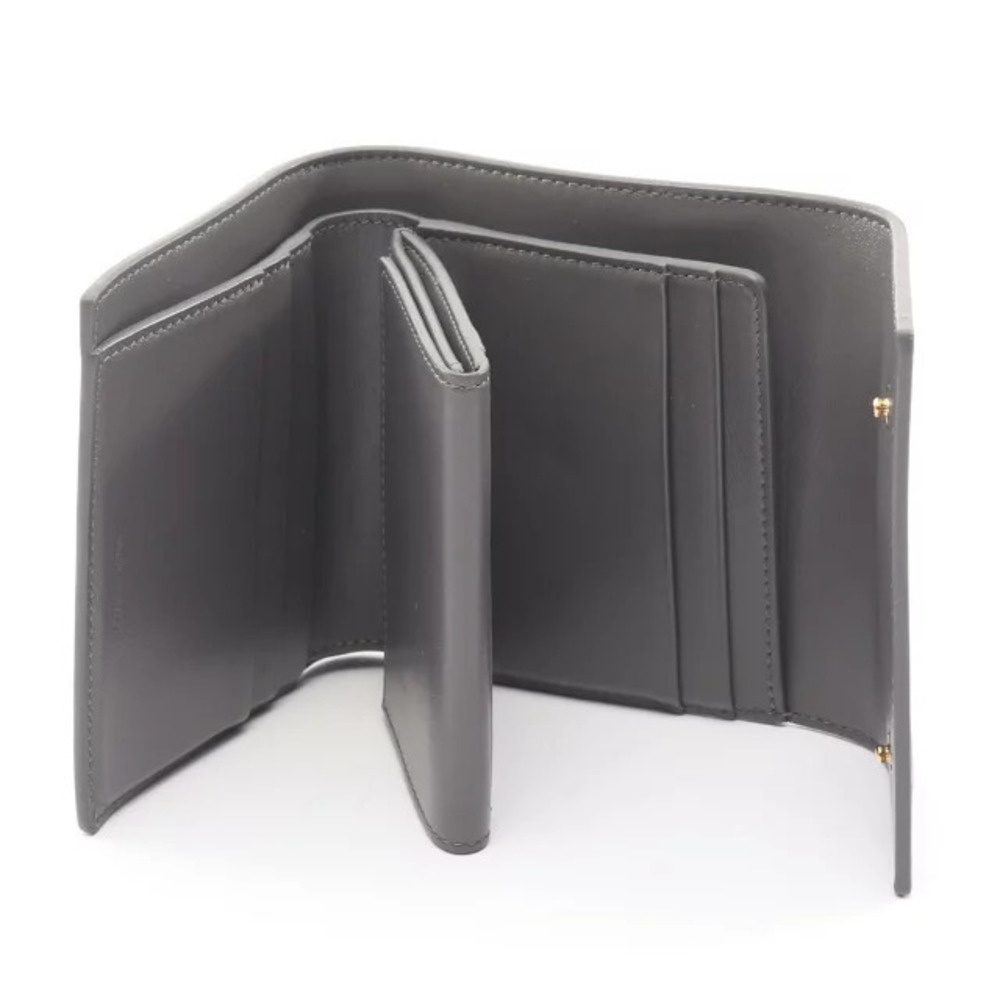 Celine Wallet Trifold Leather Gray - Picture 3 of 8